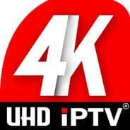 4K UHD IPTV logo