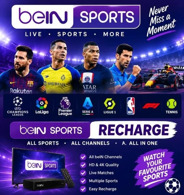 BEIN RECHARGE logo